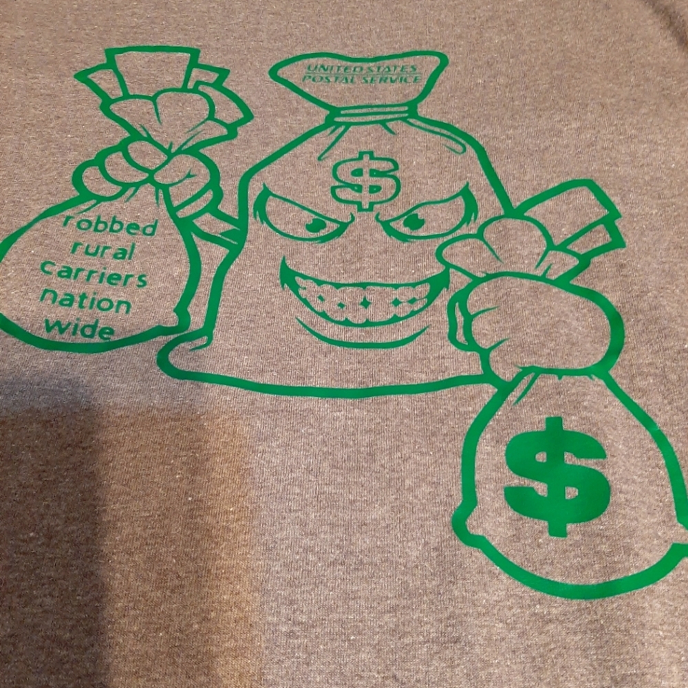 Rural carrier t shirt xl